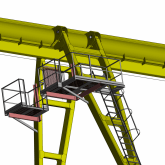 Кран козловой однобалочный