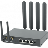 Агрегатор маршрутизатор сотовых каналов связи. Оборудование широкополосного радиодоступа m-Line Indoor, 4 модема cat.4, металлический корпус, 4 антенны 3g/4g, 2 антенны WiFi (2.4 ГГц), БП 220В, 4 LAN port 100 Мб/с