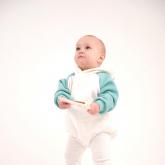 Боди-свитшот для малышей. Размеры на 6 мес,9 мес,12 мес,18 мес Материал-футер трехнитка диагональ,с эффектом «велюр».