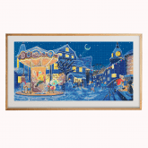 3D ШАР Ночь волшебства  2 699 ₽ «Ночь волшебства» — это прекрасная тема, которая часто ассоциируется с магией, волшебством и фантазией. Cтандарт качества. Stitchfly с Zweigart и DMC Количество цветов: 28 Техника: Полный крест, Бэкститч, Французские узелки, Выкладная нить Каунт: 16 Сложность: Средняя Цвет канвы: Синий Особенность: Яркие цвета