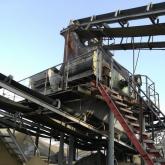 Сортировочный комплекс Енисей-63 на базе инерционного грохота ГИТ-63 с конвейерами