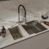 Кухонная мойка Berkana, универсального монтажа