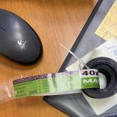 Европодвес-этикетка на резиновой манжете