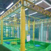 Активити-парк/ниндзя-парк. Игровое пространство для детей с преодолеванием препятствий. Безопасность конструкций. Разная сложность препятствий.