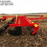 Борона дисковая легкая БАРСУК на эластомерах от 1,8 до 12,1 метров