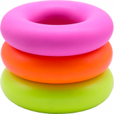 Набор эспандеров "Fortius" в тубусе. (ПВХ тубус с металлическими крышками, в котором 3 эспандера разной нагрузки)