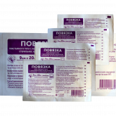 Повязки пластырного типа стерильные