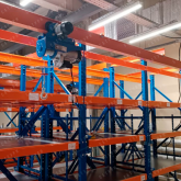 Стеллажи с выдвижными полками