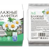 Универсальные влажные карманные салфетки Ромашка в групповой упаковке 