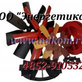 Крыльчатки вентилятора охлаждения двигателя и генератора