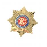 Значок из латуни