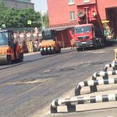 Замена асфальтового покрытия на Останкинском мясокомбинате