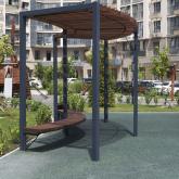 Радиусная пергола