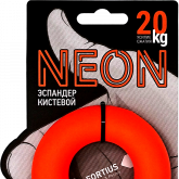 Эспандер кистевой "Fortius" (Материал изготовления:ТЭП. Нагрузки:10,20,30,40 кг. Цвета: розовый неон, желтый неон, оранжевый неон, зеленый неон. Упаковка: подложка с европодвесом.)