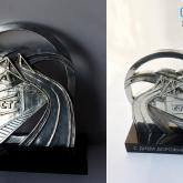 Настольная скульптура из олова СТГ