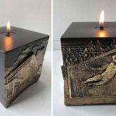 Барельефная свеча ЦСКА