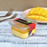 Невероятно изысканное вкусовое сочетание манго и маракуйи станет вашим любимчиком среди экзотических десертов.