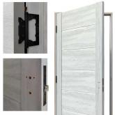 Дверной блок из Комбинированной двери в собранном виде