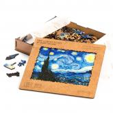 Деревянные пазлы Zufa Ван Гог Звездная Ночь – то, что расслабляет взрослых и увлекает ребенка.