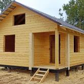 Производство бань из строганного бруса