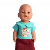 Кофточка, с джинсовой юбочкой