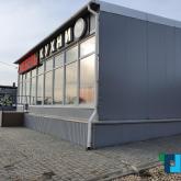 Строительный магазин 1416 м2, Габариты здания 49.5*20*4,5 