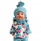 Отличный тёплый костюм из 4-х предметов. Курточка с подкладкой