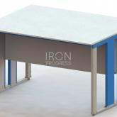 Лабораторный островной стол Felisa Classic. 