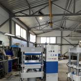 Пресс гидравлический вулканизационный 600х600 100 тонн