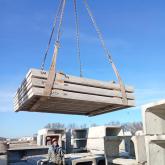 Заборы ЖБ погрузка