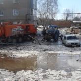 Откачка талых вод