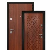 Входная дверь Гелиодор серии Престиж, наличник окрашен по RAL