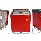 Нагреватели для еврокубов в обрешетке