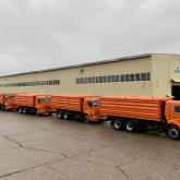 Самосвал зерновоз на базе шасси КамАЗ 65115