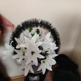 Ритуальная корзина Кувшин с лилиями