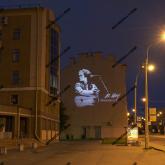 Архитектурная и рекламная проекция на фасады зданий