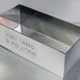 Форма из нержавеющей стали прямоугольная.  Различные размеры.