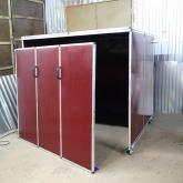 Теплокамера для еврокубов и 4-х бочек для разогрева сырья