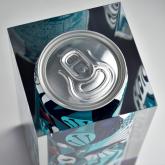 Заливка баночки BORJOMI в полимерную смолу