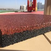 Резиновая плитка для детской площадки