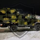 НЕКСТ тРИО  для  охоты  и  рыбалки  автомобиль  с  трехрядной кабиной  камуфляж  и  фургоном