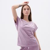 Костюм велюровый с шортами