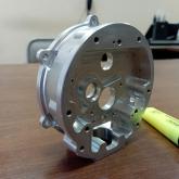 Деталь изготовлена на токарном и фрезерном ОЦ с использованием 4-й оси