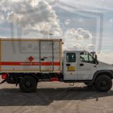 Автомобиль для перевозки взрывчатых материалов  на  базу сдвоенной кабины автомобиля Садко Некст