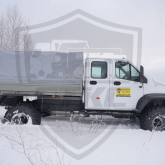 Автомобиль для опасных грузов 11 класса  на  базе  сдвоенной кабины ТС С42R33 (Газон Некст)