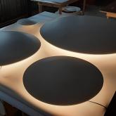 светодиодный светильник закат, любой размер.