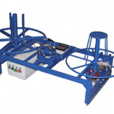 Станок для перемотки кабеля с бухты в бухту