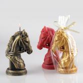 Новогодняя свеча "Бюст лошади"