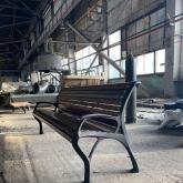 Скамья "Голландия с подлокотником"