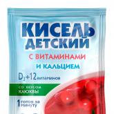 Кисель детский клюква